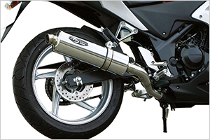 CBR250R パフォーマンスアイテム ノジマ GTミドル スリップオン