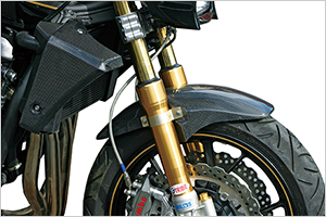 ZRX1200 DAEG ドレスアップ ノジマ フロントフェンダー カーボン