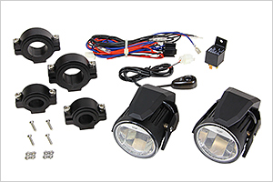 TIGER EXPLORER/800/XC ツーリングアイテム シリウス LEDフォグランプ セット