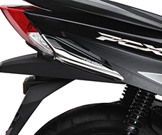 H2C PCX125/150 14- リアウインカーカバー